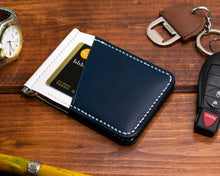 Load image into Gallery viewer, Leather Money Clip Wallet